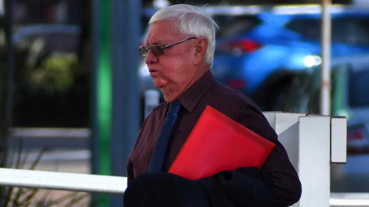 Lawyer Trevor Kyle outside the Ingham Magistrates Court. Picture: Cameron Bates