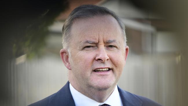 Labor frontbencher Anthony Albanese in Sydney yesterday. Picture: AAP