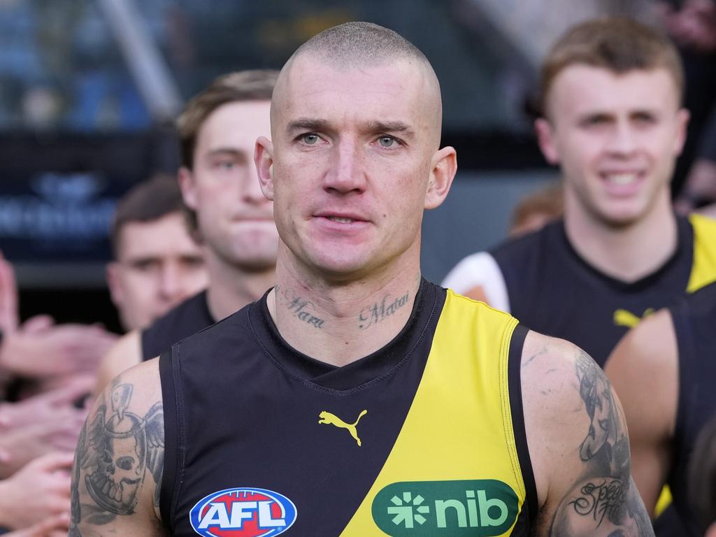 is hopeful rather than certain Dustin Martin will return again later in the year. Picture: Getty Images