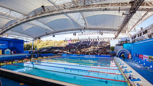 Olympic swimming, water polo and diving could happen at MSAC. Picture: Getty Images