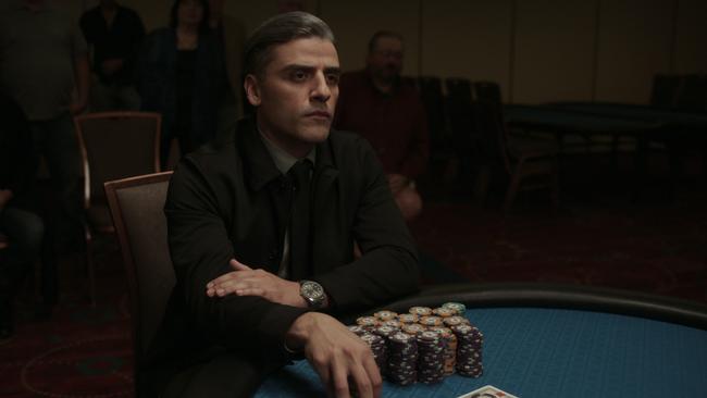 Oscar Isaac stars as William Tell in The Card Counter.