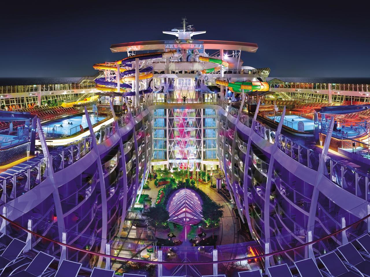 Symphony Of The Seas Top View - Cruise Gallery