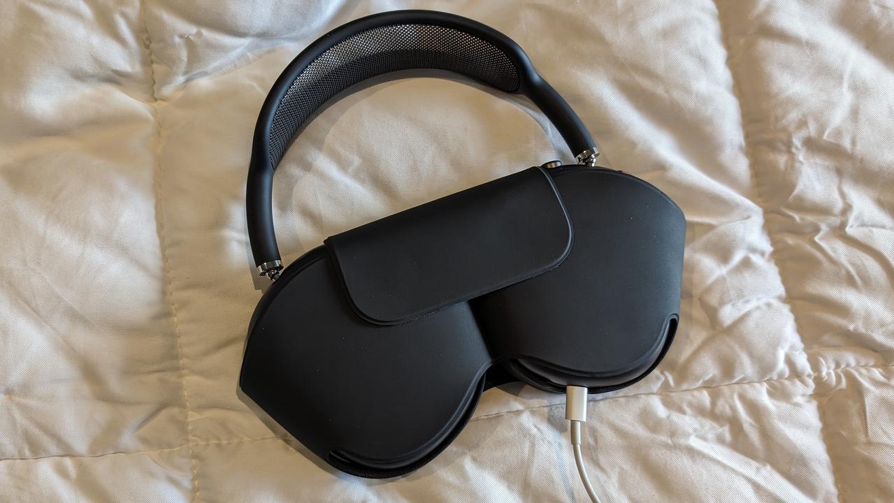AirPods Max in Smart Case. Picture: Lauren Chaplin.