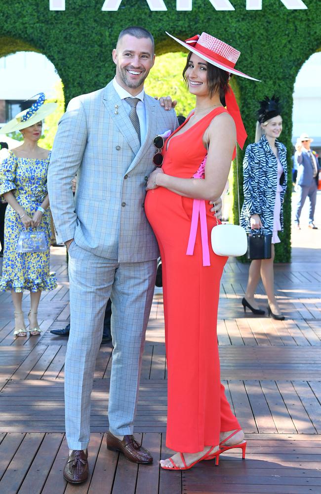 Sarah Boulazeris and Kris Smith. Picture: James Ross/AAP