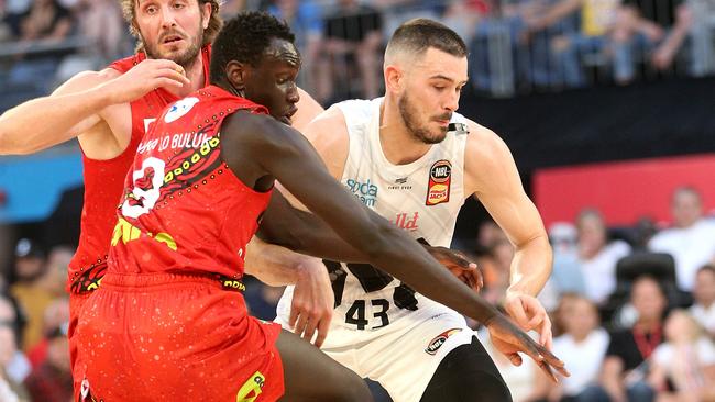 Chris Goulding was strong for Melbourne United. Picture: AAP Image/Hamish Blair