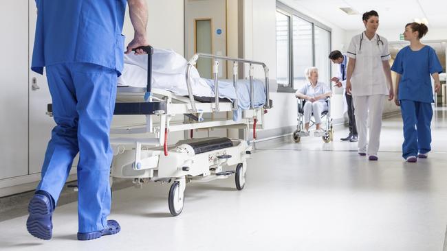 Generic photo of a hospital corridor. Picture: iStock