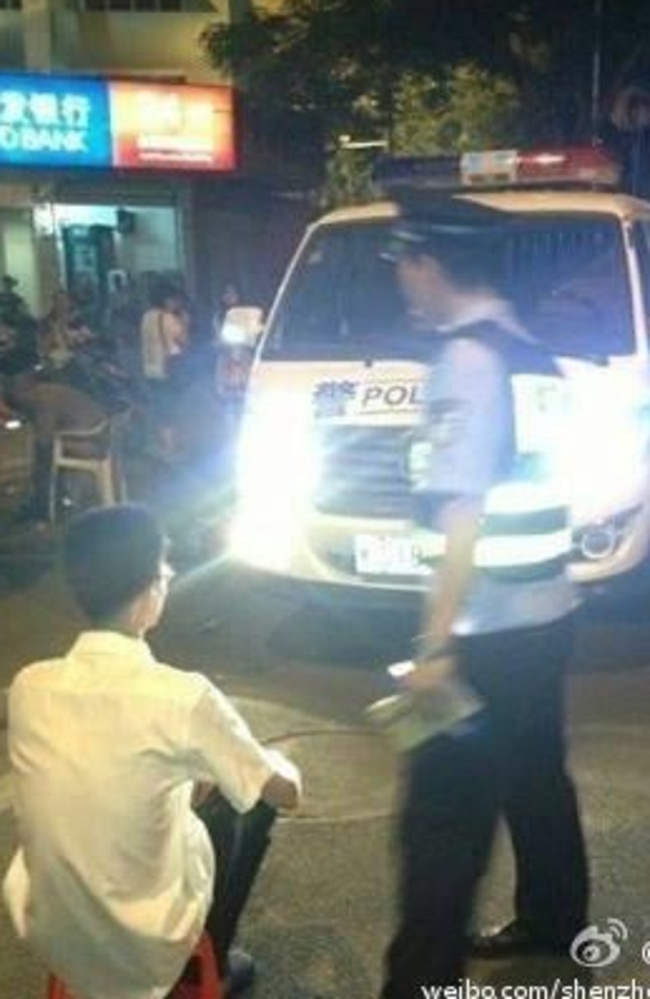 Motorists in China are facing an unconventional method of punishment.