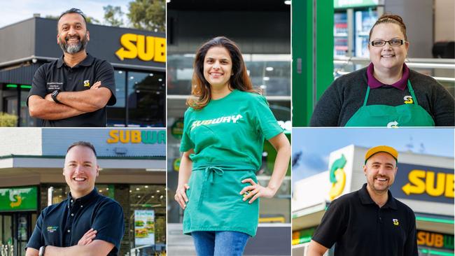 Victorian Subway franchisees have stores throughout the state.