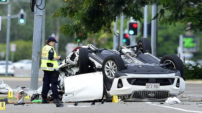 Four children died in a horror crash at Garbutt in Townsville on June 7. Picture: Matt Taylor