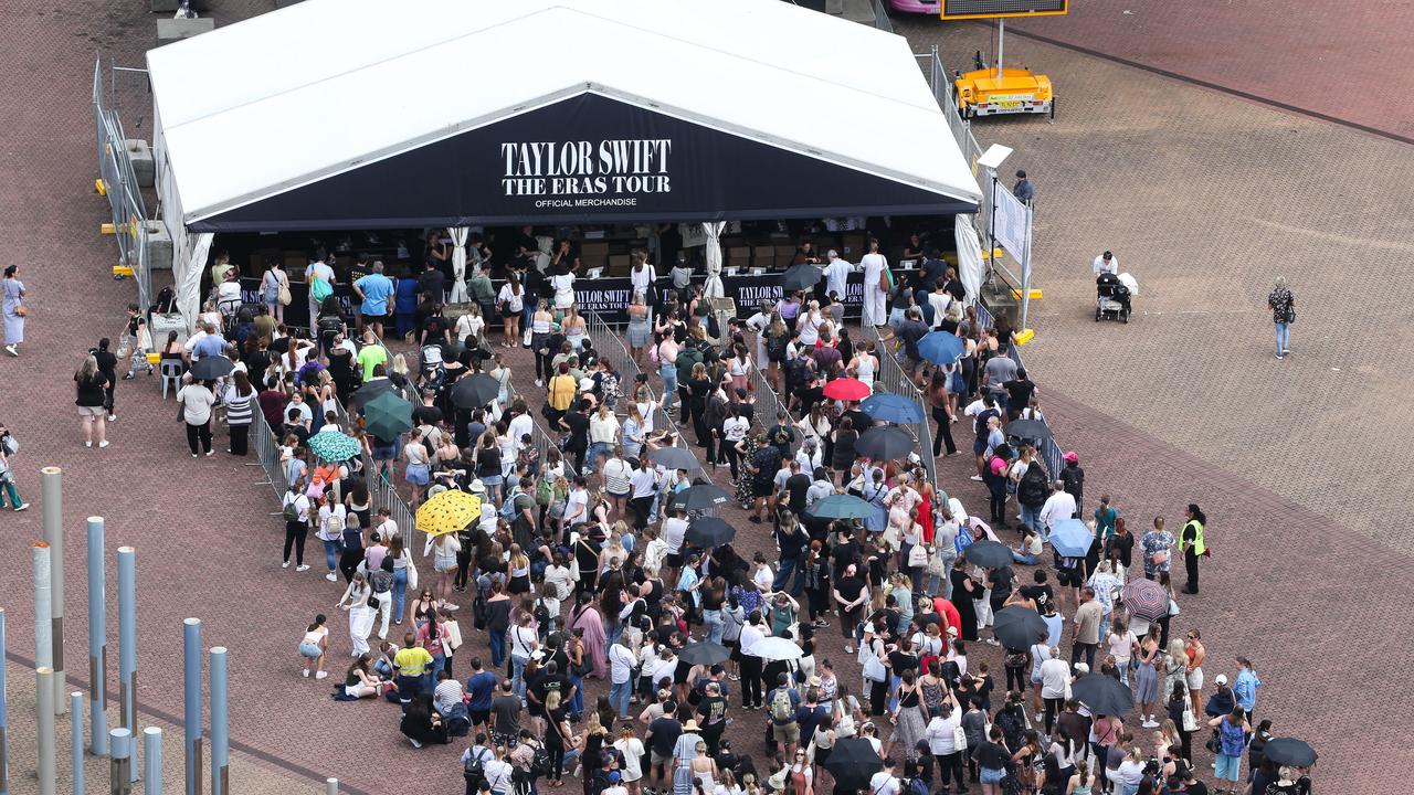 Eras Tour Sydney: Taylor Swift merchandise sold out ahead of final show ...