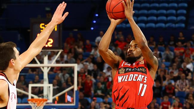 Bryce Cotton could be heading to the Tokyo Olympics, for Australia if the NBL star’s citizenship is approved. Picture: Paul Kane/Getty Images