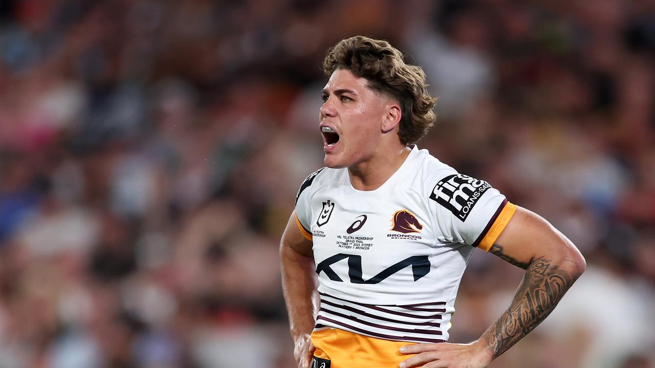 Full Back Reece Walsh during a Brisbane Broncos NRL training session at  Clive Berghofer Centre in Brisbane, today 20th of January 2023. (AAP  Image/Glenn Campbell) NO ARCHIVING ** STRICTLY EDITORIAL USE ONLY