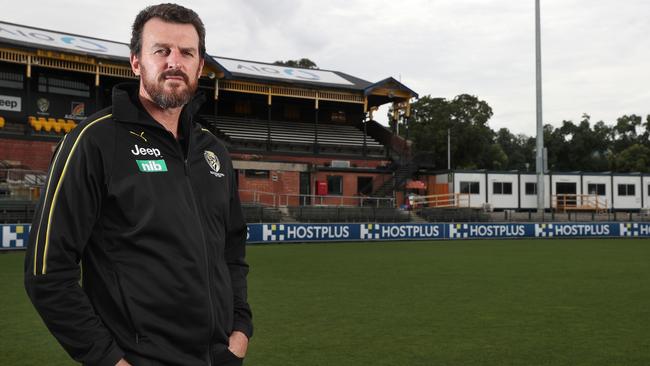 Brendon Gale at Punt Rd Oval . Pic: Michael Klein