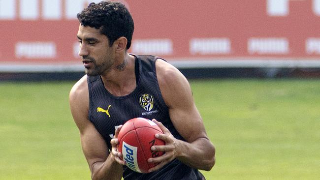 Pickett has not missed a beat during pre-season at Richmond. Picture: Sarah Matray