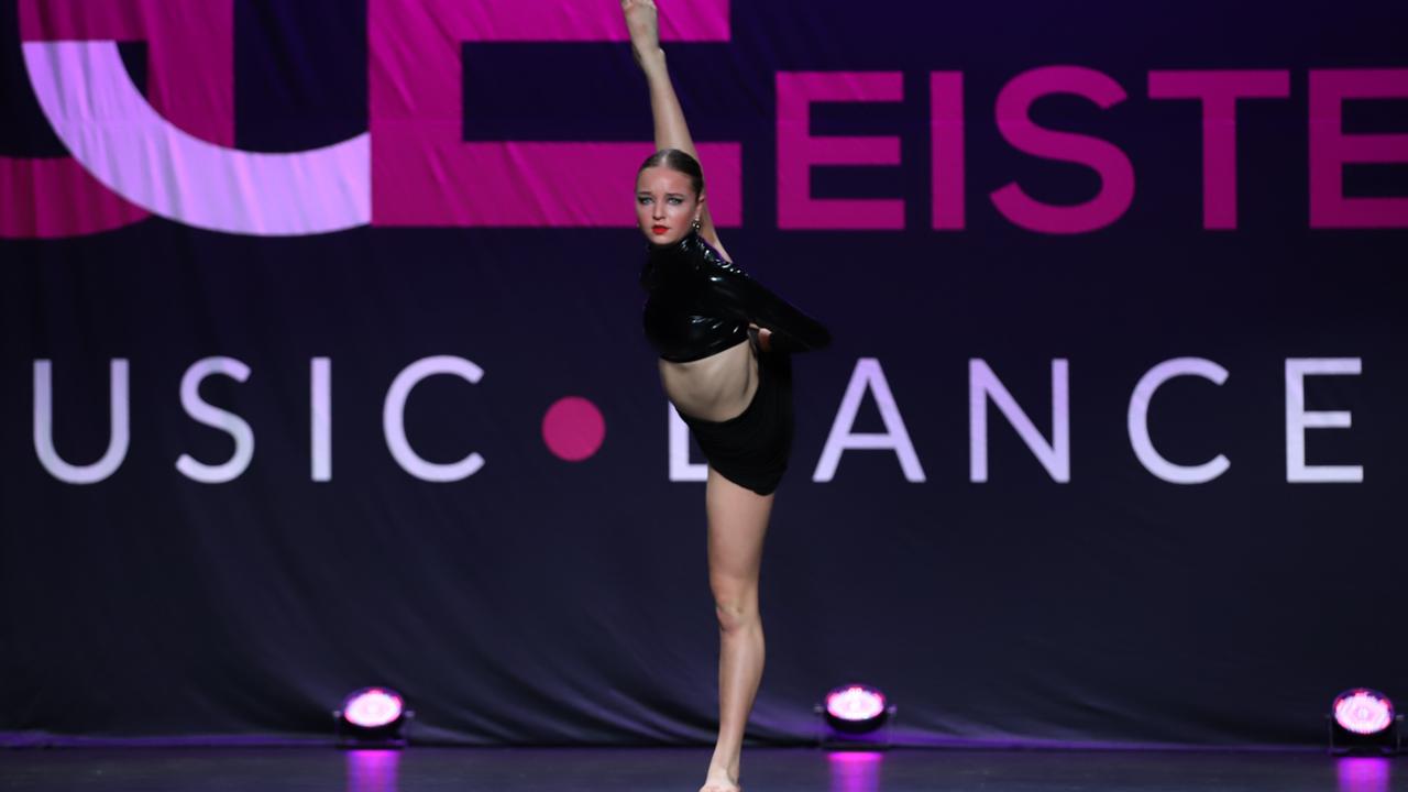 Nadha Danilcak performing in the Gold Coast Eisteddfod Day 3 dance solos. Picture: Ryan Kettle