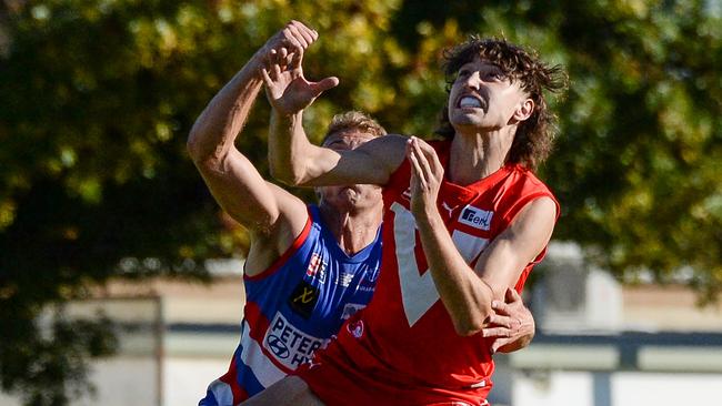 Jacob Bauer looms as a certain selection in next week’s AFL mid-season draft. Picture: Brenton Edwards