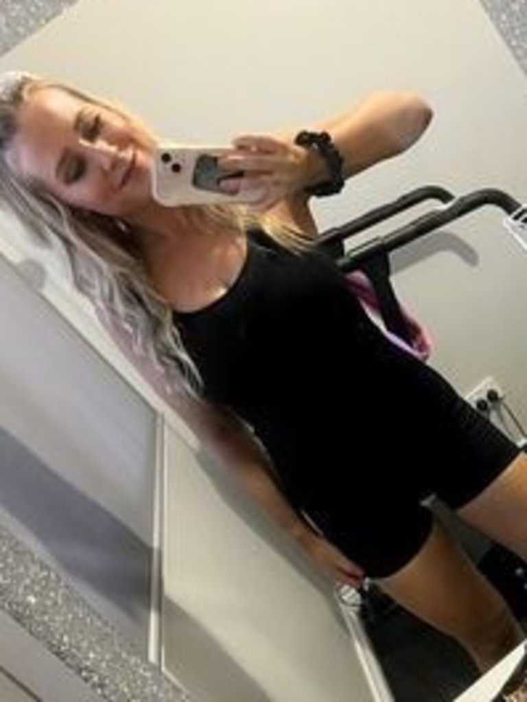 Christie has gained a following on TikTok after sharing her healthy habits. Picture: Supplied