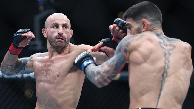 Volk wants to bounce back from losing his UFC featherweight belt. Photo: Sean M. Haffey/Getty Images/AFP.