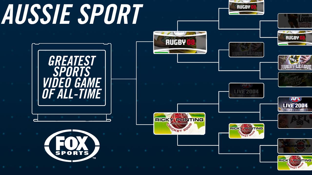 Best sports video game ever made, Fox Sports tournament Vote in Round 3, match-ups, greatest sports game of all-time