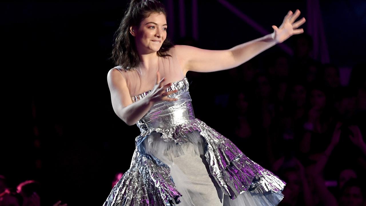 Lorde performed at the 2017 MTV Video Music Awards. Picture: Kevin Winter/Getty Images