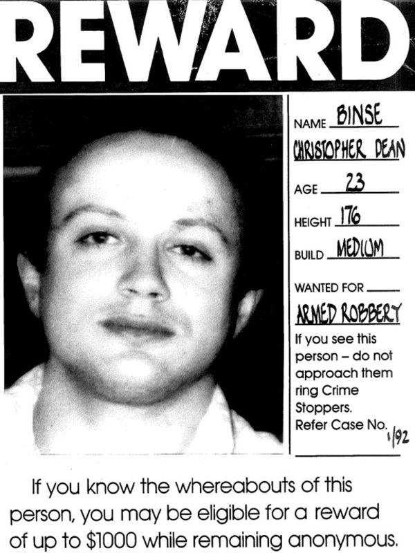 An early wanted poster.