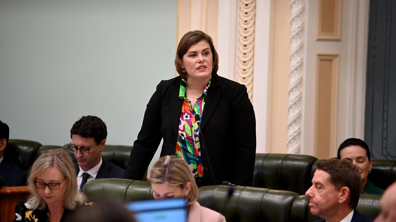 Minister for Fire and Disaster Recovery and Minister for Corrective Services Nikki Boyd in parliament. Picture: NewsWire / John Gass