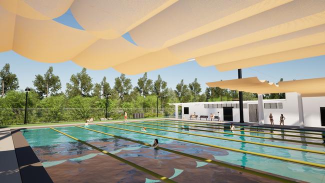 This is how the Mudgeeraba pool will look like after a $16 million upgrade.