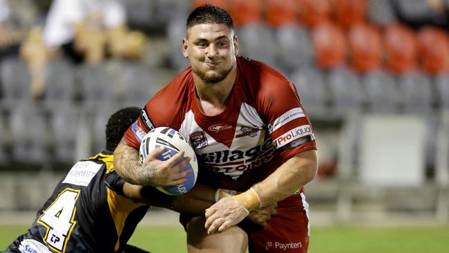 Addison Demetriou playing for the Redcliffe Dolphins. Picture Chris Higgins