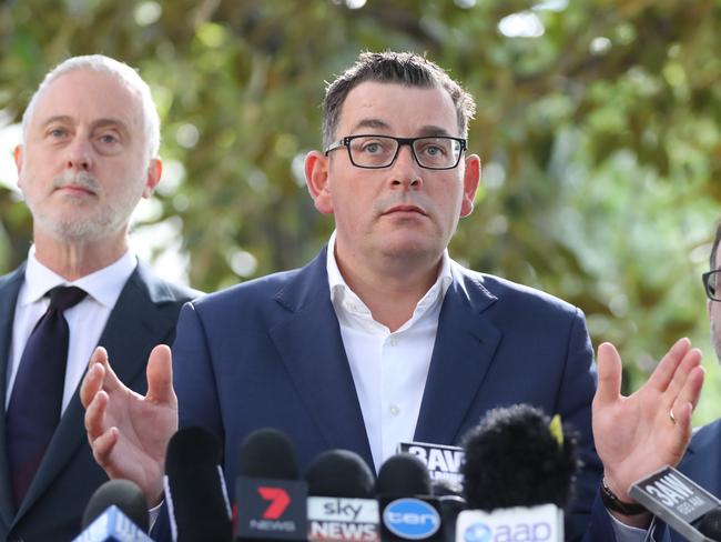 Victorian Premier Daniel Andrews’ judgment has been questioned by MPs across factions. Picture: Alex Coppel