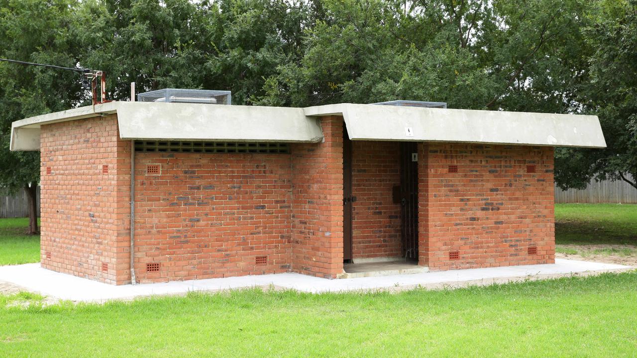 The court heard Ross caused damage to a Caloundra toilet block. Pictured is a generic toilet block.