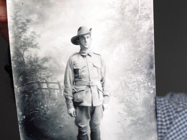 Maurice Corigliano, nephew and namesake of Australian soldier Private Maurice Corigliano, who lost his life in the battle of Fromelles, France, during World War 1 in 1916.