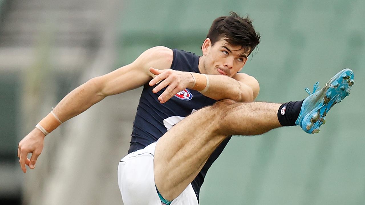 Matthew Kennedyhas hit a rich vein of form at Carlton in the past six weeks.