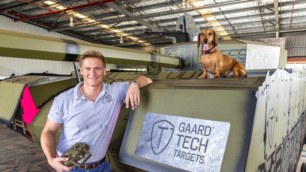 Steen Bisgaard from Gaardtech in Kedron. Picture: AAP/Richard Walker