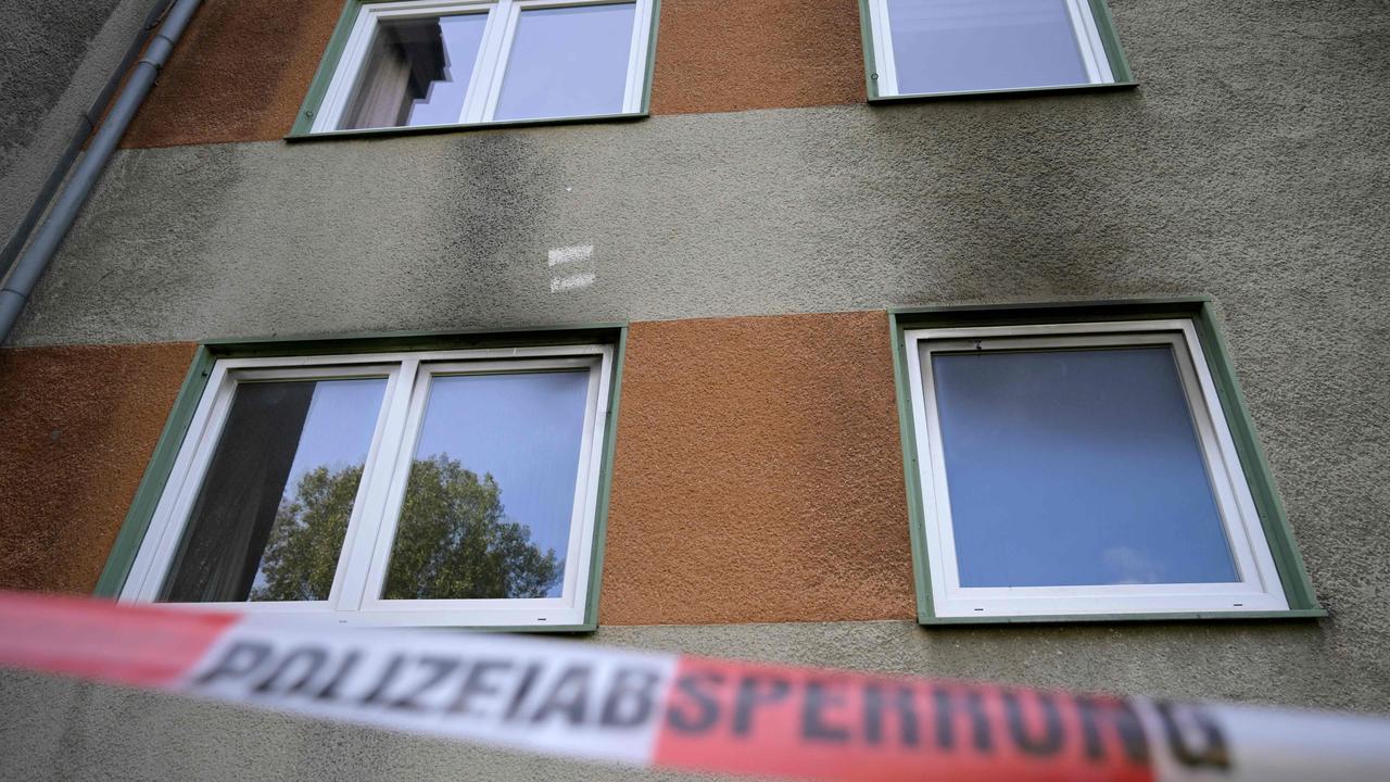 Over 30 people were injured in the blaze. Picture: Sascha Schuermann / AFP