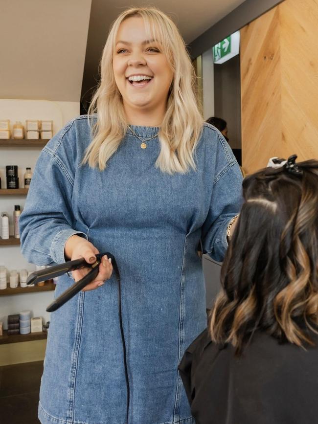 The hairdresser would sometimes go all day without eating, and then binge once she got home due to extreme hunger. Picture: Supplied