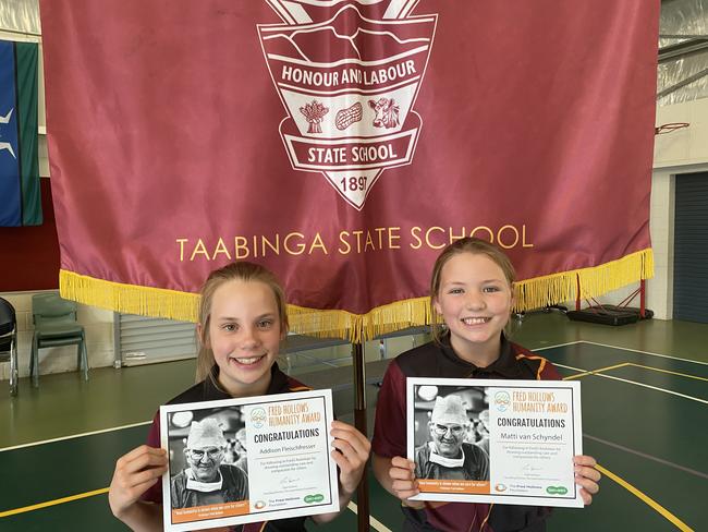 Fred Hollows Humanity Award acknowledges Year 6 students who follow in footsteps of Fred Hollows by demonstrating humanitarian values towards others. Photo/Stephanie Tognola