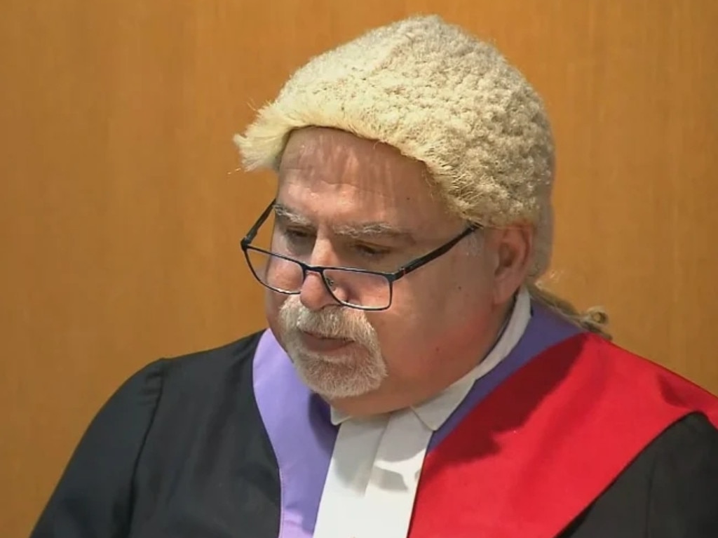 Peter Zahra, who died during the trial, was one of NSW’s most respected judges. Picture: 9News