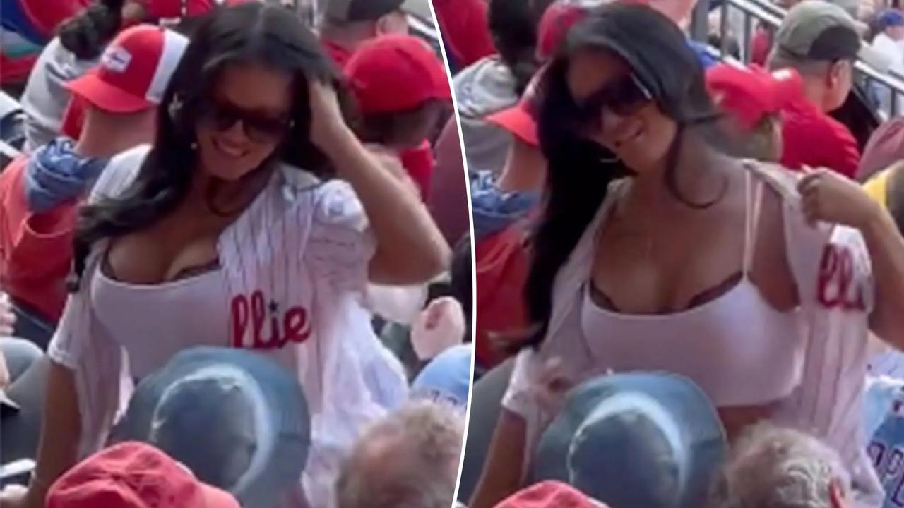 Phillies Fan Goes Viral Giving A Lap Dance In The Stands