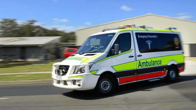 Queensland Ambulance Service Paramedics. Picture: David Nielsen