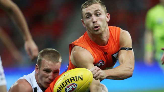 Carlton still hopes it can strike a deal for GWS’ Devon Smith. Picture. Phil Hillyard