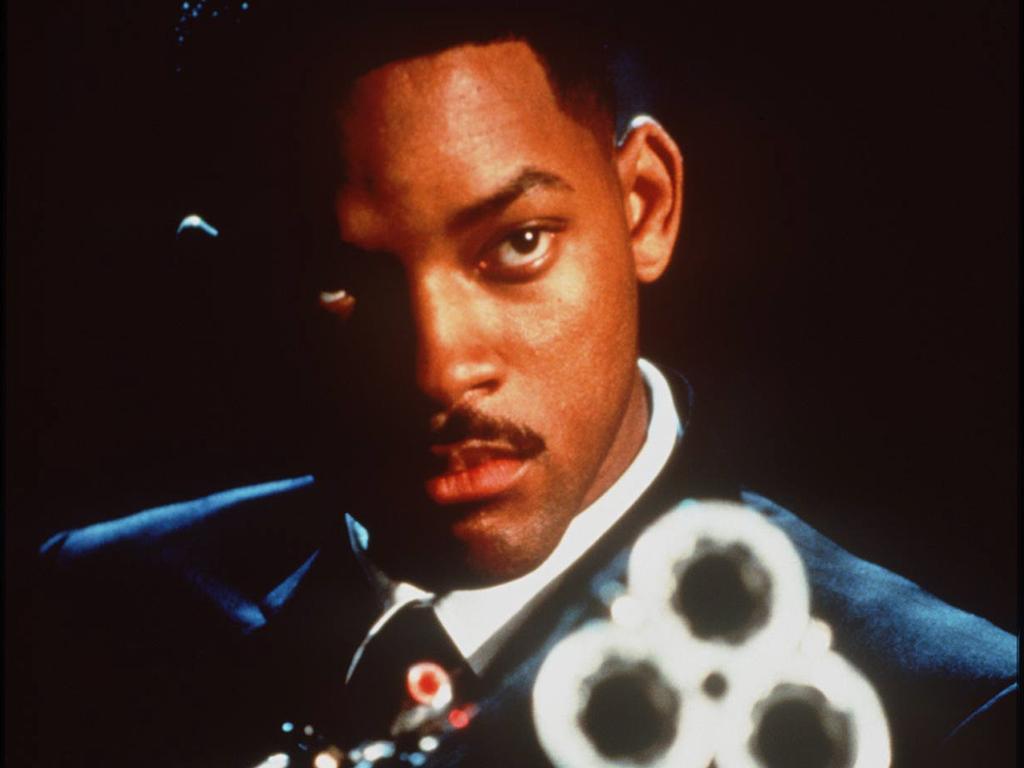 Will Smith in a scene from Men In Black.