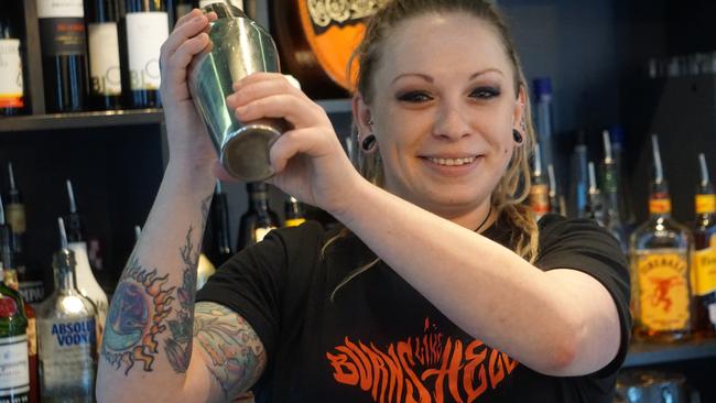 The Limestone Coast's best bartender Chloe Lennon from Metro, Bakery &amp; Cafe in Mount Gambier. Picture: Jessica Ball