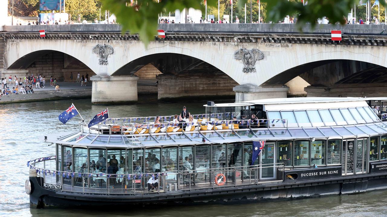 The vessel cruised down the river Seine. Picture: Adam Head