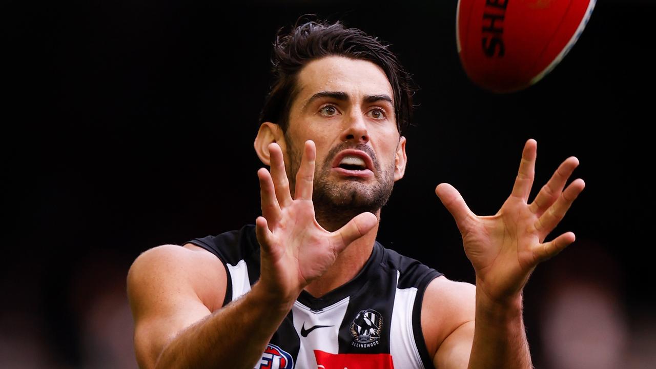 Will Brodie Grundy stay at Collingwood? Picture: Michael Willson/AFL Photos via Getty Images