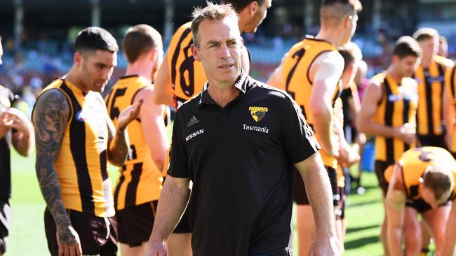 Alastair Clarkson stepped away from coaching this week to focus on his mental health. Picture: Getty Images