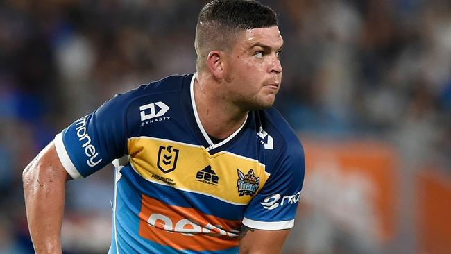 Ash Taylor struggled to deal with the big pressure that came with the big contract at the Titans. Picture: Matt Roberts/Getty Images