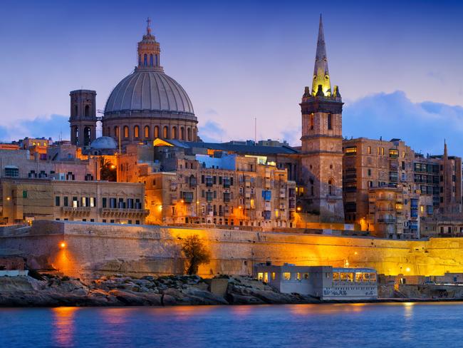 Malta - Mediterranean travel destination, Valletta with Cathedral of Saint Paul.Escape 11 Feb 2024Destination - Malta BenePhoto - iStock