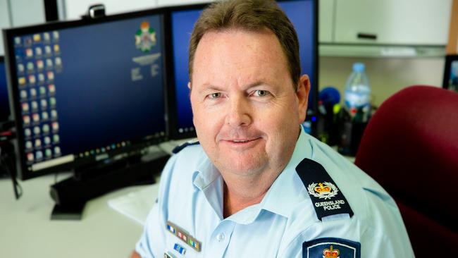 Former senior sergeant at Wynnum Police Mark Norrish. Picture: AAP Image/Richard Walker