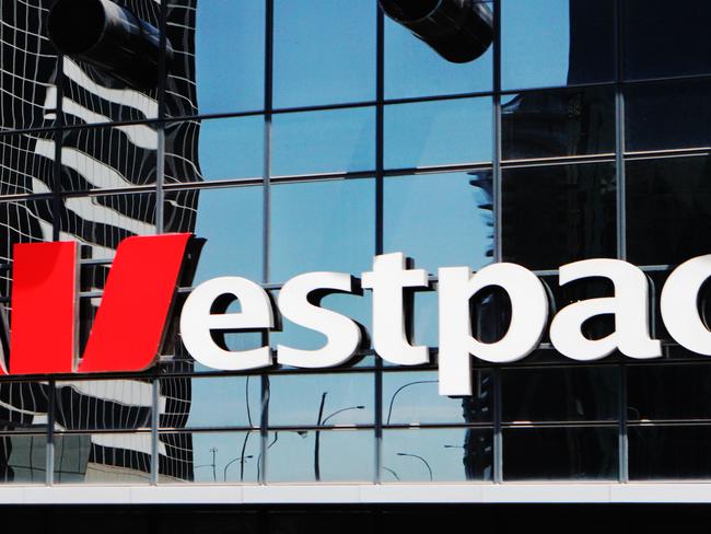 Westpac building Sydney, logo, generic. Photo: Hollie Adams / The Australian