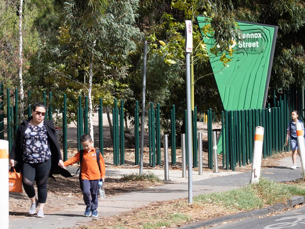 The supervised injecting room is next to a primary school. Picture: Supplied